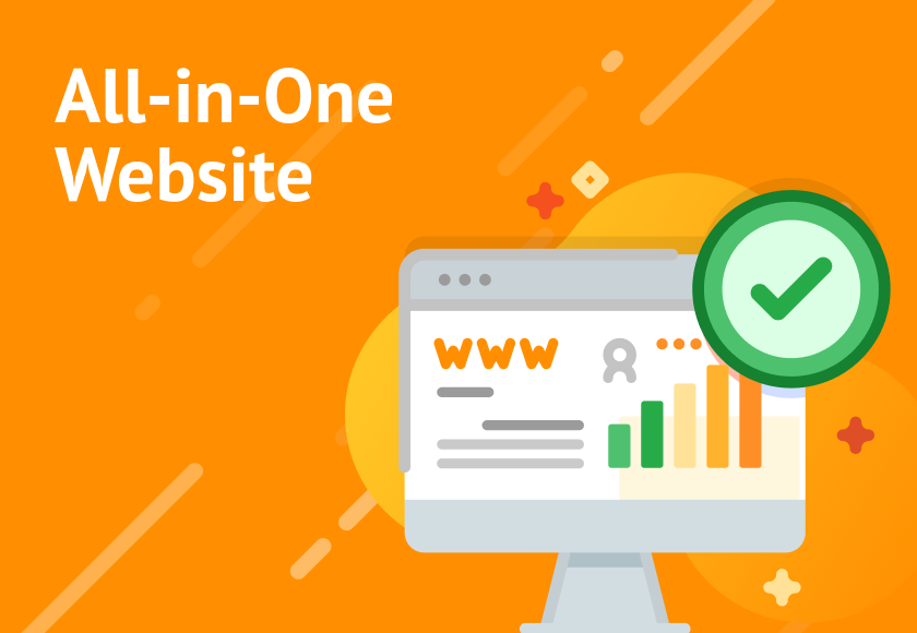 All-in-One Ready-to-Use Website Service