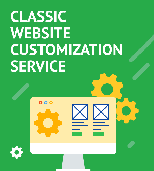 Classic Website Customization Service