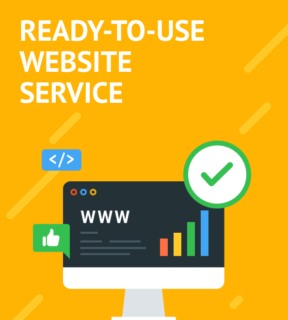 Ready-to-Use Website Service